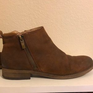Brown Leather booties